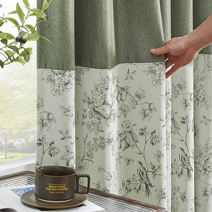 jinchan Faux Linen Blackout Curtains 96 Inch Length - Image 7