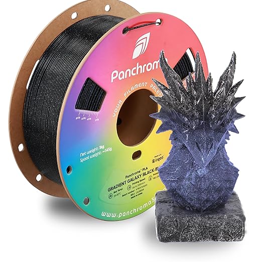Polymaker Panchroma Gradient Galaxy PLA Black-Blue 3D Printing Filament by Polymaker