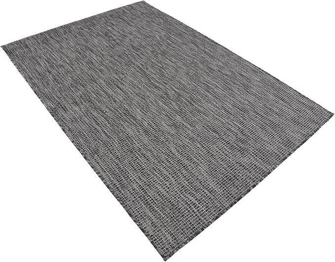 Unique Loom Collection Casual Transitional Solid Heathered Indoor/Outdoor - Image 4
