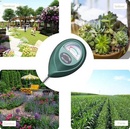 XLUX Soil Moisture Meter, Plant Water Monitor, Hygrometer Sensor - Image 5