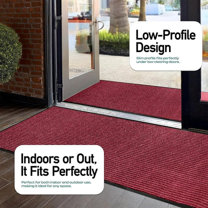 MaxMat® Extra Large Commercial Door Mat, Rubber Border Heavy Duty Door Mat - Image 4