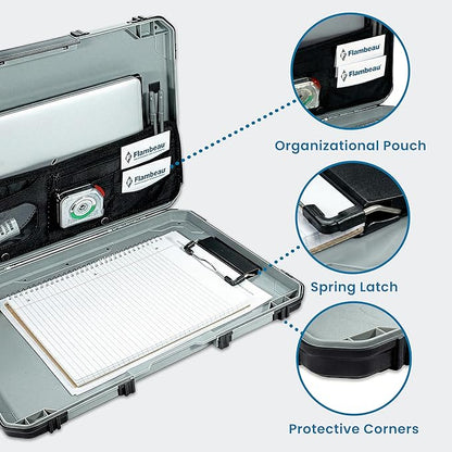 Flambeau Heavy-Duty Contractor Clipboard Document Holder, Portable Storage - Image 2