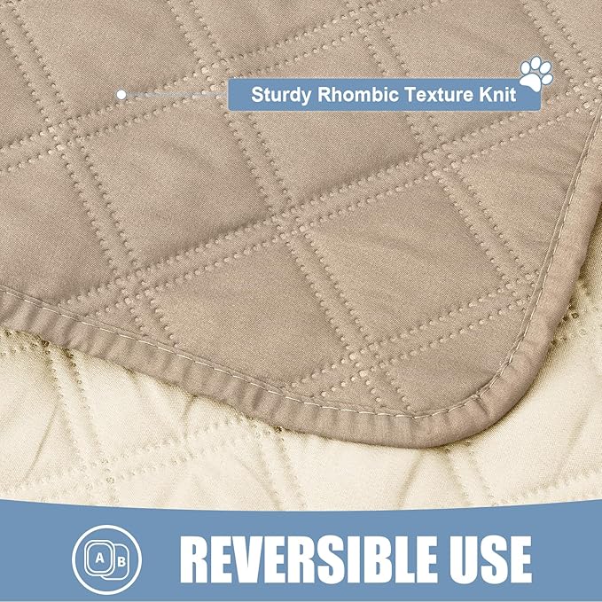 Smiry Waterproof Dog Bed Cover Pet Blanket, Soft Washable Dog Blanket - Image 4