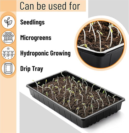 Mr. Pen- Plastic Growing Trays, Plant Tray, Seed Tray, Seedling Tray, - Image 5