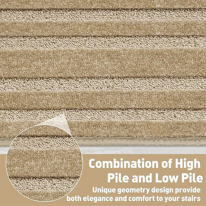 PURE ERA Carpet Stair Tread Landing Mat Tape Free Self Adhesive Non Slip Skid - Image 5