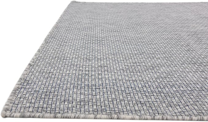 Unique Loom Collection Casual Transitional Solid Heathered Indoor/Outdoor - Image 7