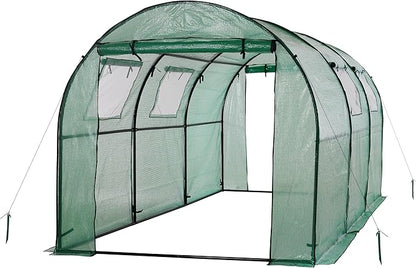 Ogrow® Deluxe Walk-in Tunnel Greenhouse by UpperBounce