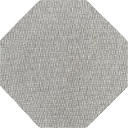 Unique Loom Collection Casual Transitional Solid Heathered Indoor/Outdoor - Image 8