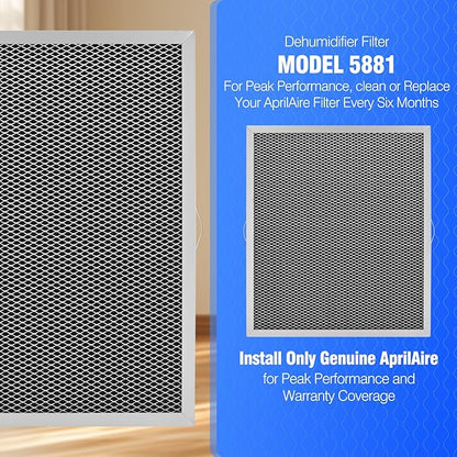 Dehumidifier Filter MERV 8 Washable 5881 Replancement - Image 4