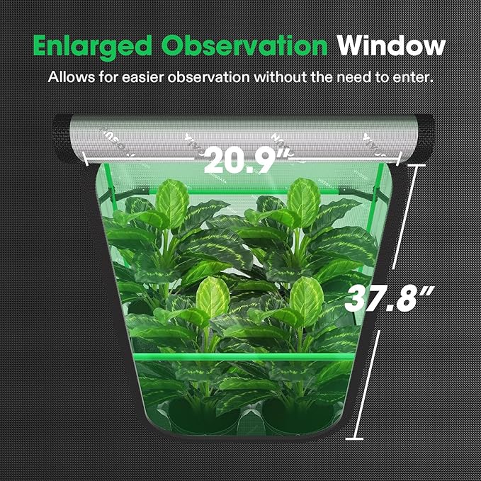 VIVOSUN P108 120"×120"×80" PRO Grow Tent 10x10 ft, - Image 4
