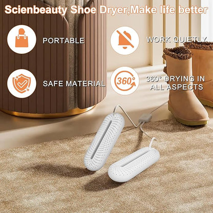 Scienbeauty Electric Shoe Dryers, Portable Boots Dryer Machine - Image 3