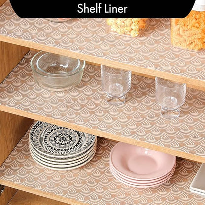 Cooyes Shelf Liners for Kitchen Cabinets – Non Adhesive Drawer and Cabinet Liner - Image 2