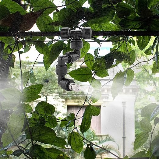 CozyCabin 360° Adjustable Mist Cooling System Nozzles Water Sprayers Connectors - Image 4