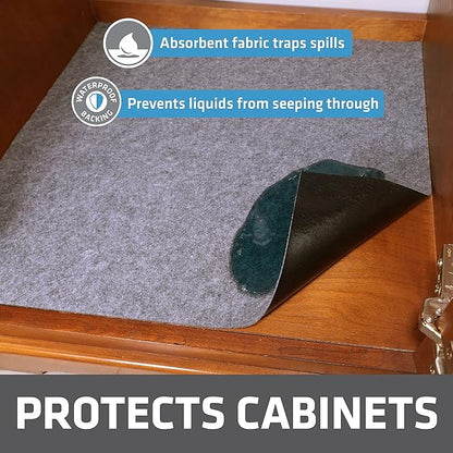 Drymate Premium Under Sink Mat, Waterproof Cabinet Protection Mats - Image 2