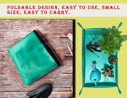 2 PCS Plant Repotting Mat for Indoor Plants, Portable Potting Mat Gardening - Image 4