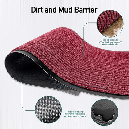 MaxMat® Extra Large Commercial Door Mat, Rubber Border Heavy Duty Door Mat - Image 3