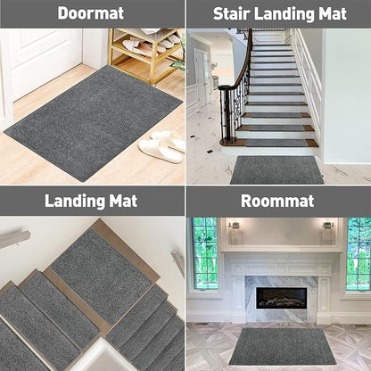 PURE ERA Carpet Stair Tread Landing Mat Tape Free Self Adhesive Non Slip Skid - Image 5