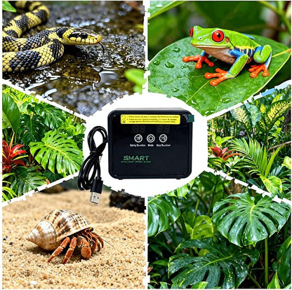 Reptile Mister System, Mister for Reptile Tank Terrarium Fogger/Humidifier & - Image 3