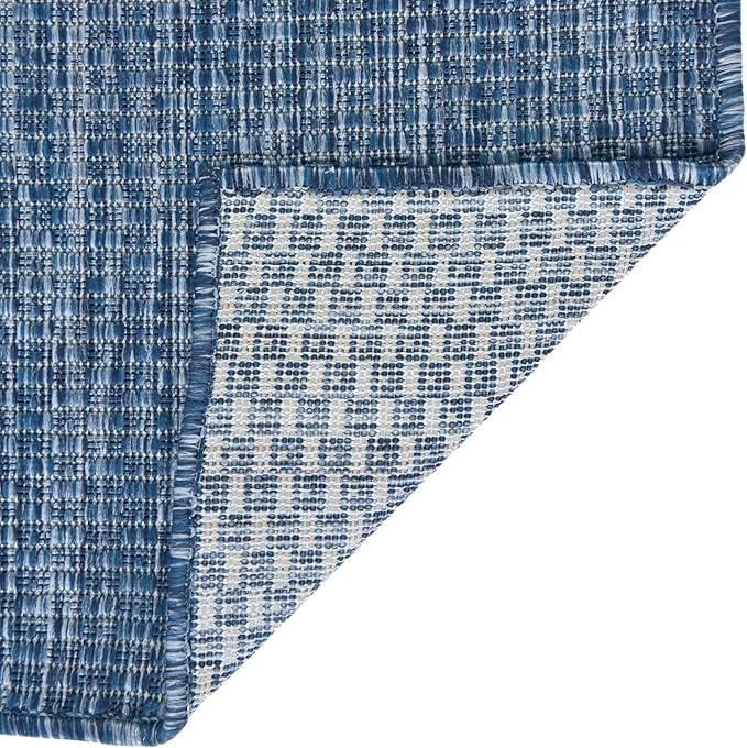 Unique Loom Collection Casual Transitional Solid Heathered Indoor/Outdoor - Image 7