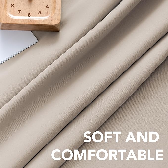 H.VERSAILTEX Blackout Curtains Thermal Insulated Window Treatment Panels Room - Image 5