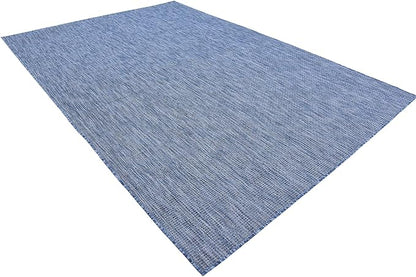 Unique Loom Collection Casual Transitional Solid Heathered Indoor/Outdoor - Image 5