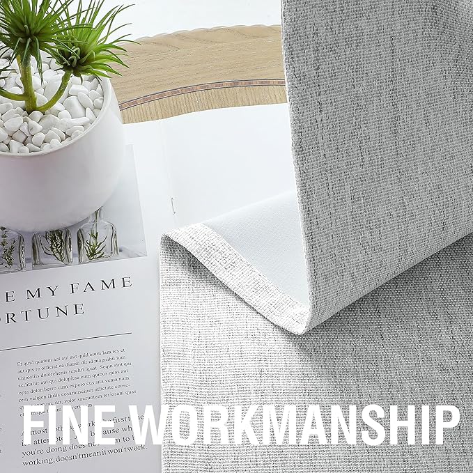 H.VERSAILTEX 100% Blackout Curtains Linen Textured Chenille Curtains Thermal - Image 7