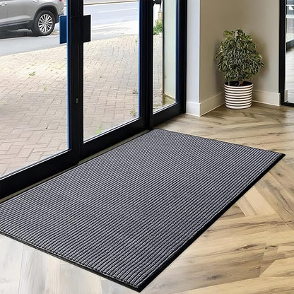 MaxMat® Extra Large Commercial Floor Mat, 3 x 5 Feet Rubber Border Heavy Duty - Image 2