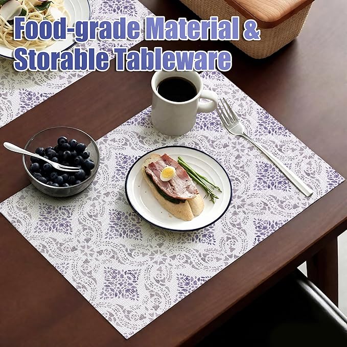 Tatyanna Shelf Liner for Kitchen Cabinets Non Adhesive Boho Drawer Liners - Image 7