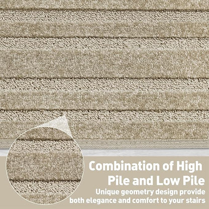 PURE ERA Carpet Stair Tread Landing Mat Tape Free Self Adhesive Non Slip Skid - Image 5