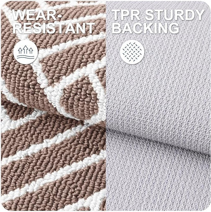 OLANLY Runner Indoor Door Mat, 47x23 Inch, Dirt Resistant and Absorbent - Image 3