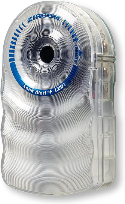 Zircon Leak Alert + LED! Water Leak Detector & Flood Sensor Alarm/Water Leak by Zircon