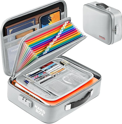 SMARTAKE Fireproof Document Box by SMARTAKE