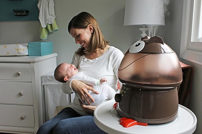 Crane Animal Humidifier for Bedroom, Ultrasonic Cool Mist for Baby Nursery - Image 4