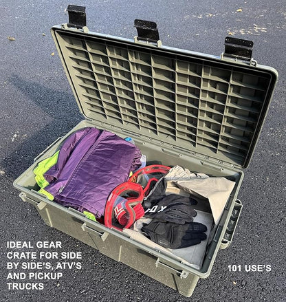 MTM ACRG18 Gear Crate Utility Box, Water Resistant Gear Dry Storage Box - Image 3