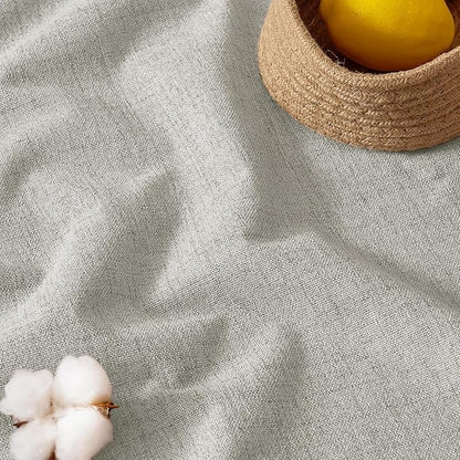 RYB HOME Cream 100% Blackout Linen Curtains 78 inch Long, Thermal Insulated & - Image 7