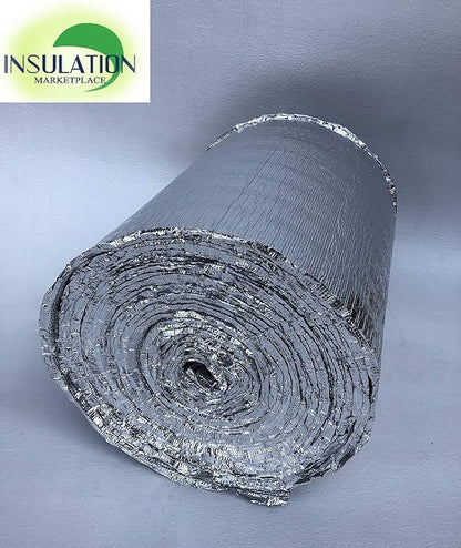 SmartSHIELD -5mm 16''X50ft Reflective Insulation Roll, Foam Core Radiant Barrier - Image 4