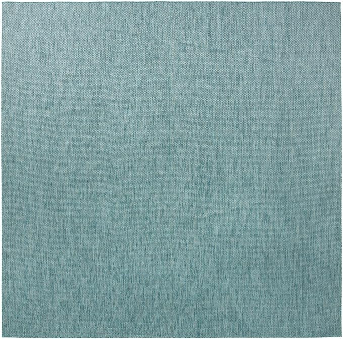Unique Loom Collection Casual Transitional Solid Heathered Indoor/Outdoor - Image 2