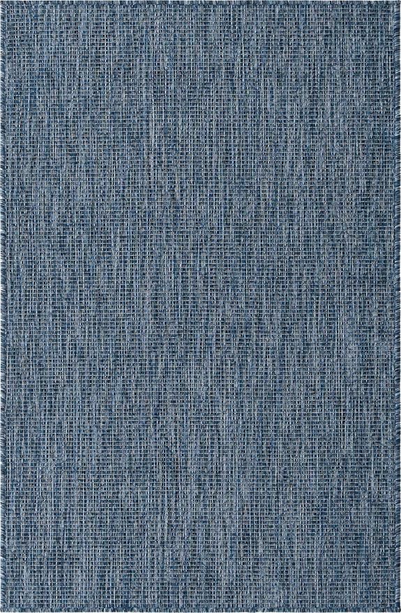 Unique Loom Collection Casual Transitional Solid Heathered Indoor/Outdoor - Image 9