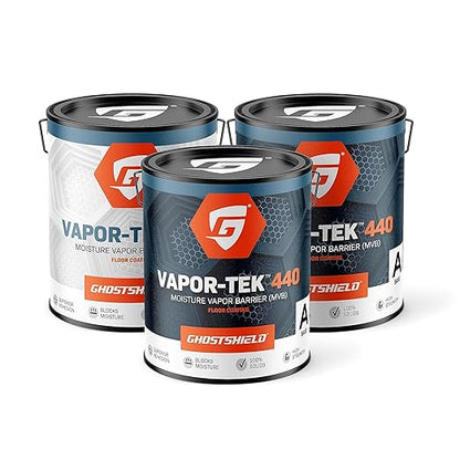 Vapor-Tek 440-100% Solids Epoxy Moisture Vapor Barrier by GhostshieldConcreteSealers