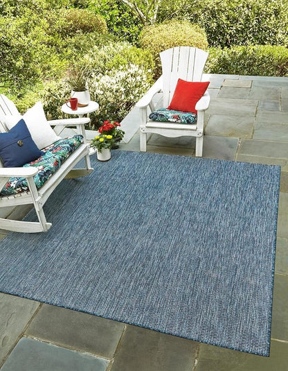 Unique Loom Outdoor Solid Collection Area Rug by UniqueLoom