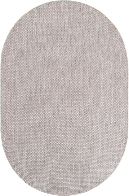 Unique Loom Outdoor Solid Collection Area Rug - Image 3