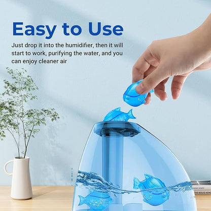 Funmit Humidifier Cleaning Fish, 12 Pack Humidifier Cleaner - Image 9