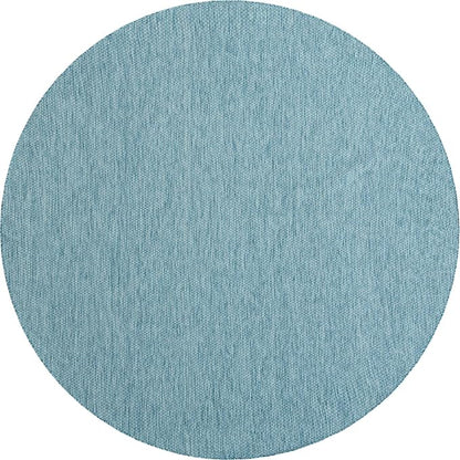 Unique Loom Collection Casual Transitional Solid Heathered Indoor/Outdoor - Image 2