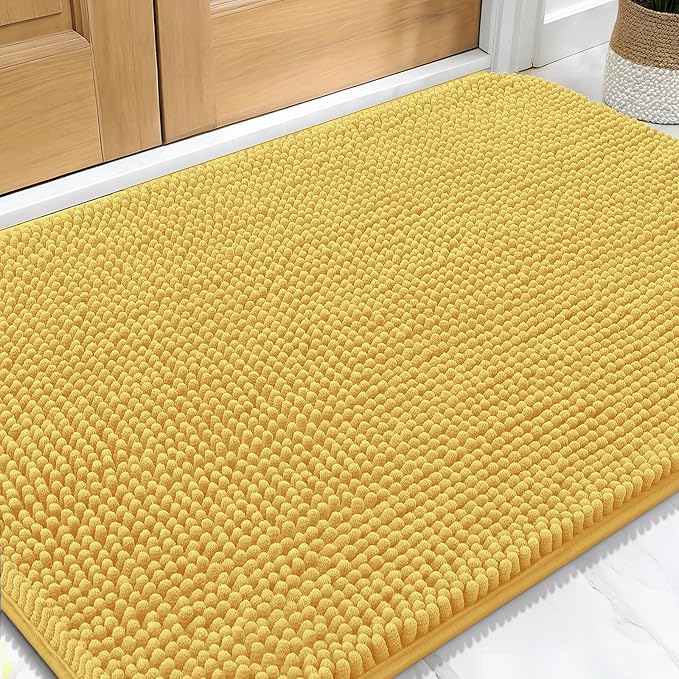OLANLY Dog Door Mat for Muddy Paws 30x20, Absorbs Moisture and Dirt, Absorbent by OLANLY