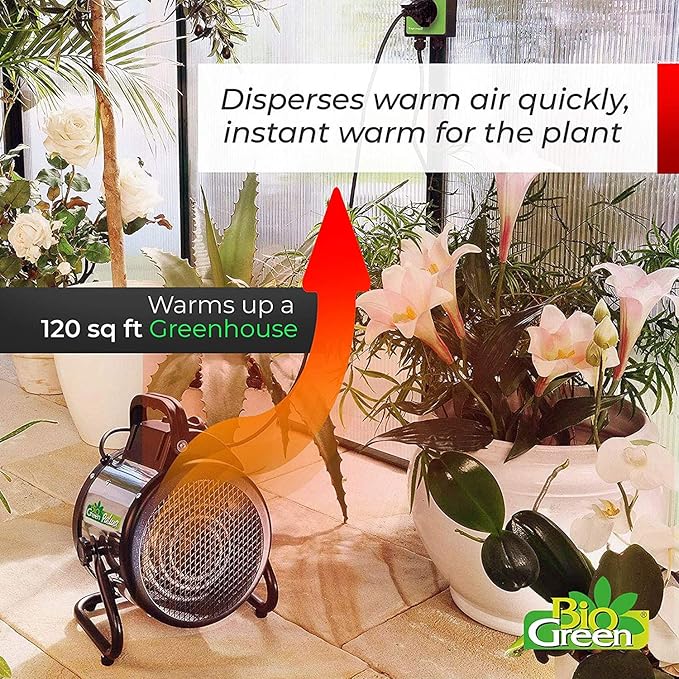 BioGreen Electric Greenhouse Heater & Fan - Image 8
