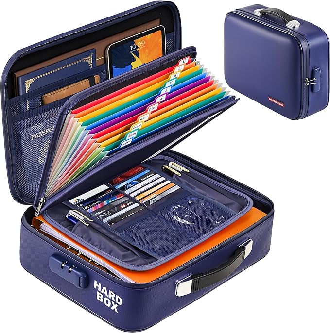SMARTAKE Fireproof Document Box by SMARTAKE
