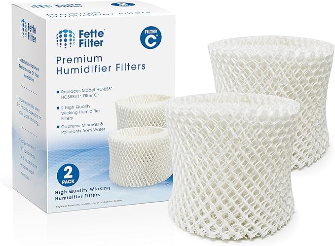 Fette Filter - Filter C Humidifier Wicking Replacement Filter Compatible by Fette+Filter
