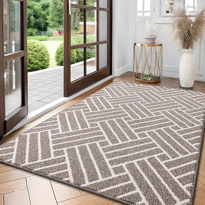 OLANLY Large Indoor Door Mat, 71x47 Inch, Dirt Resistant and Absorbent by OLANLY