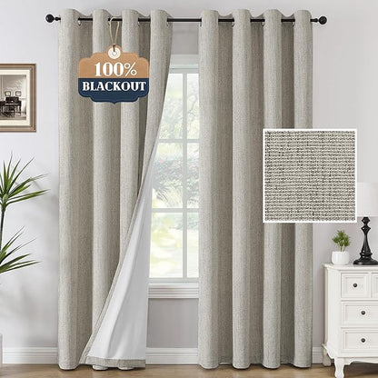 H.VERSAILTEX Premium Chenille Blackout Curtains by HVERSAILTEX