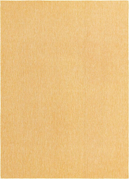 Unique Loom Collection Casual Transitional Solid Heathered Indoor/Outdoor - Image 3